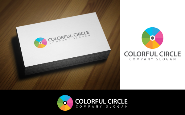 Colorful Disk Logo Template Colorful Disk Logo Template