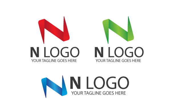 N Letter Logo Template N Letter Logo Template