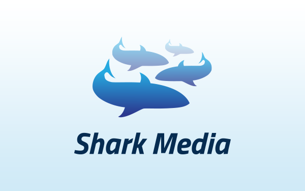 Shark Media Logo Template Shark Media Logo Template
