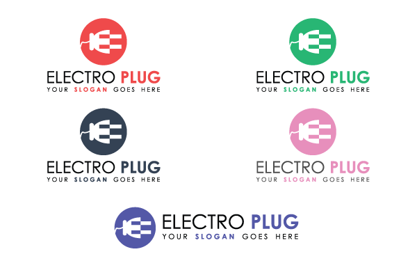 Electro Plug Logo Template Electro Plug Logo Template
