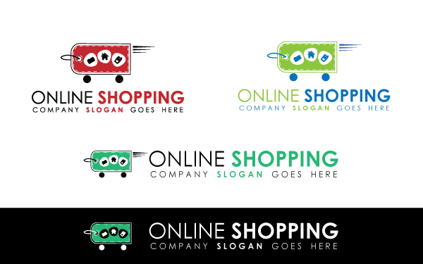 Online Shopping Logo Template Online Shopping Logo Template