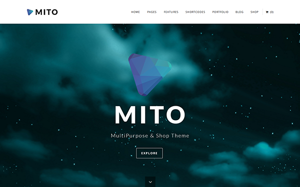 Mito wordpress theme download free