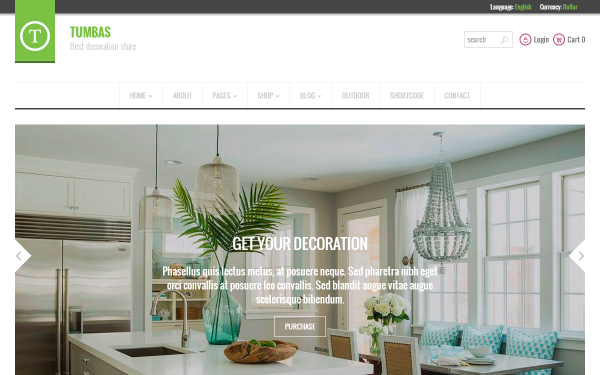 Tumbas - E-commerce & Business Template