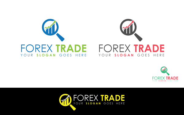 Forex Trade V 2 Logo Template | Forexcom logo Forex Trade V 2 Logo Template -