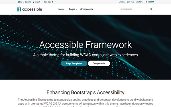 Accessible Wcag 508 Framework