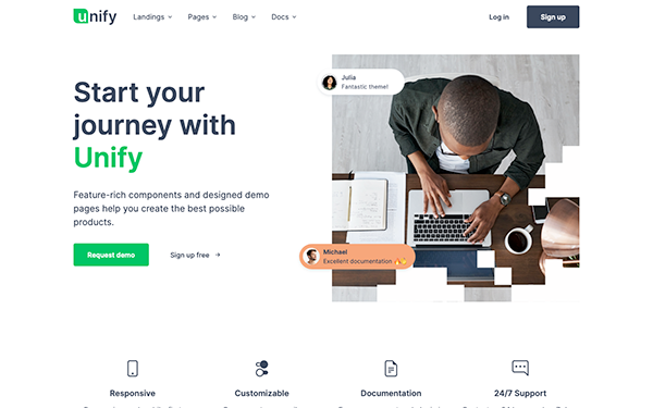 Unify - Responsive Website Template Unify - Responsive Website Template