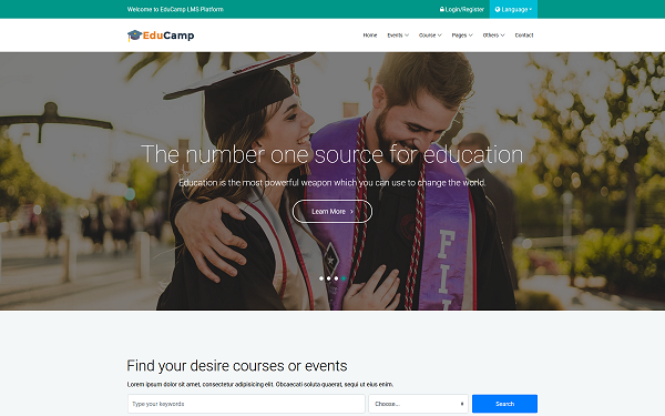 Educamp Education Template