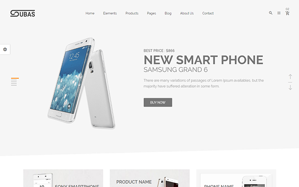 Subas Bootstrap Ecommerce Template