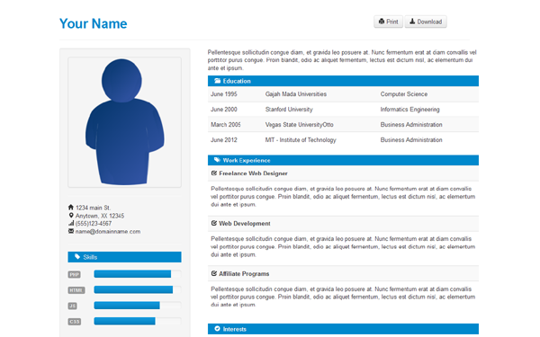 Theme Cv Word cv portfolios resumes wrapbootstrap Theme Cv Word cv portfolios resumes wrapbootstrap