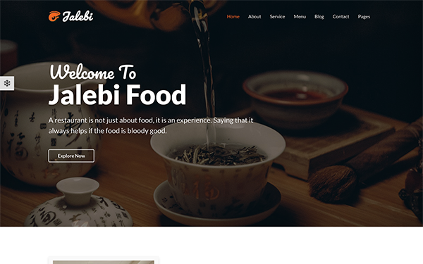 DOWNLOAD - Jalebi - Bootstrap4 Restaurant Template