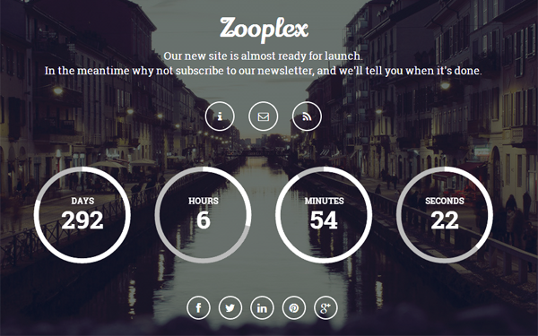 Zooplex - Coming Soon Template