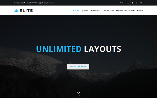 Elite - Multi-Purpose WordPress Theme