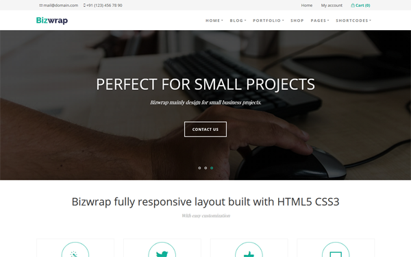 Bizwrap - WordPress Business Theme
