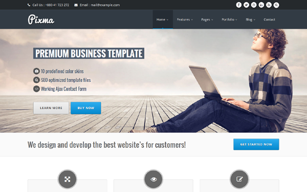 Pixma Responsive Multipurpose Template