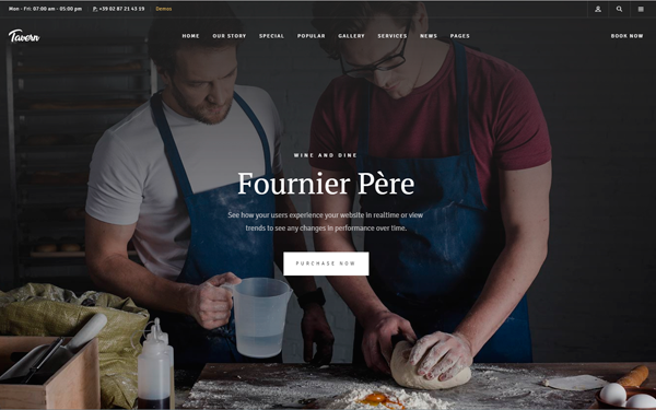 Leaff - Premium Restaurant Theme