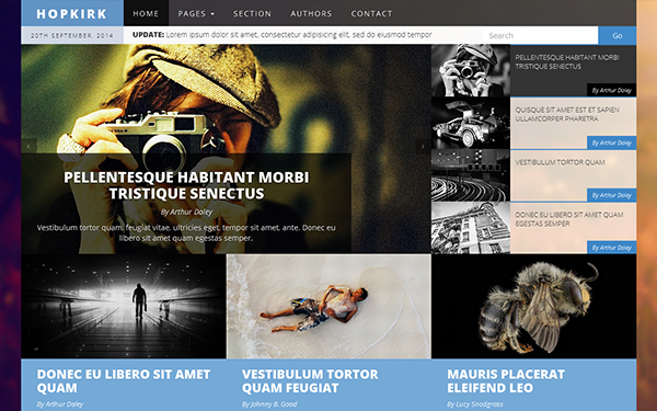 Hopkirk | Journalism Theme