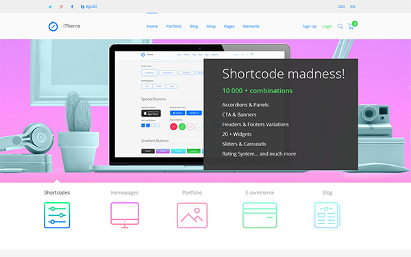 Desktop Creative Multipurpose HTML5 Template By Trimatrixlab download-itheme-multipurpose-html5-template-bootstrap-luca-templates
