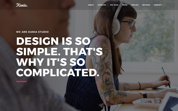 DOWNLOAD - Kania - Multi-Purpose One Page Theme