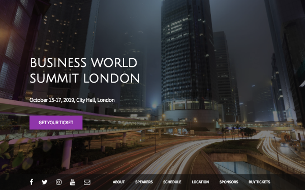 DOWNLOAD - BConf - HTML5 Template For Your Event