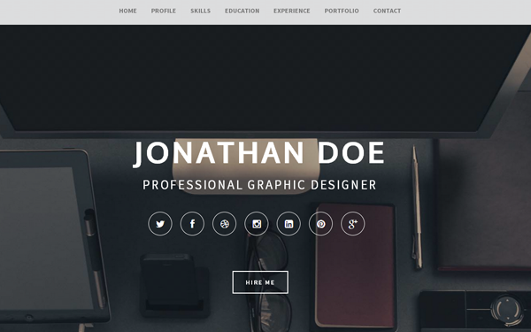 Articulate Resume Portfolio