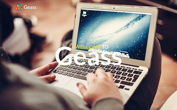 Geass - Creative Onepage Template