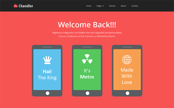 A bootstrap trial image.