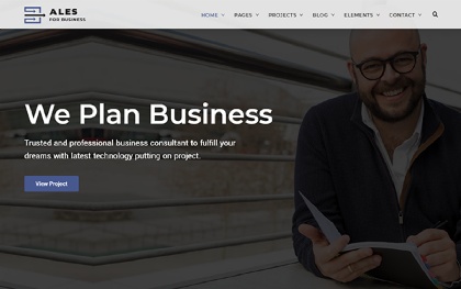 Parallax Html Site Templates Wrapbootstrap