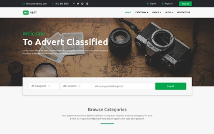 Advert - Classified Ads Template