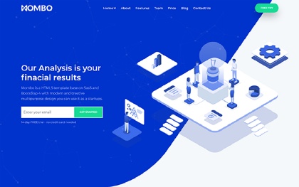 Landing Page Templates Wrapbootstrap