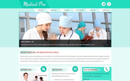Medical-Pro Responsive Template