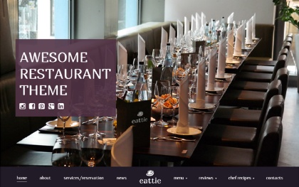 EATTIE - Restaurant & Cafe Food Theme