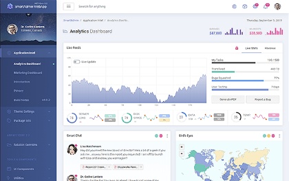 Dashboard Html Site Templates Wrapbootstrap