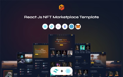 React Website Templates WrapBootstrap