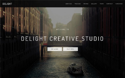 Delight - Multipurpose One Page Template
