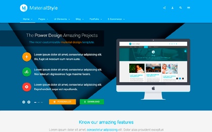 Artificial Reason Responsive Full Pack By Agmstudio Wrapbootstrap