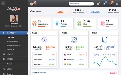 Off Canvas Layout Html Site Templates Wrapbootstrap
