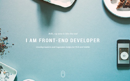 Aurora - One-Page Creative Portfolio