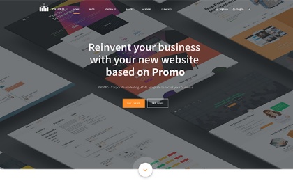 promotion html site templates wrapbootstrap