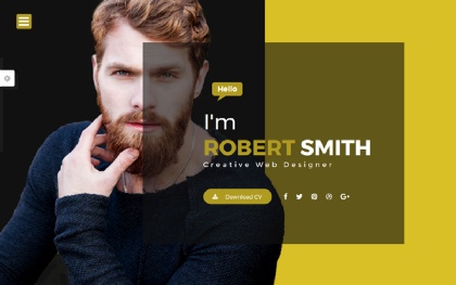 Robert - Portfolio & Resume Template