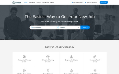 Career Html Site Templates Wrapbootstrap