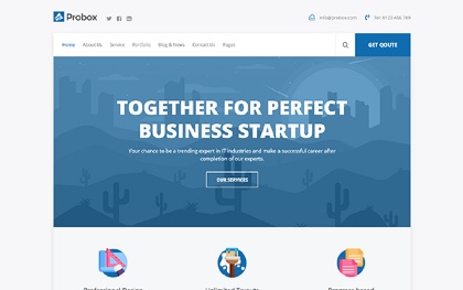 Professional Html Site Templates Wrapbootstrap